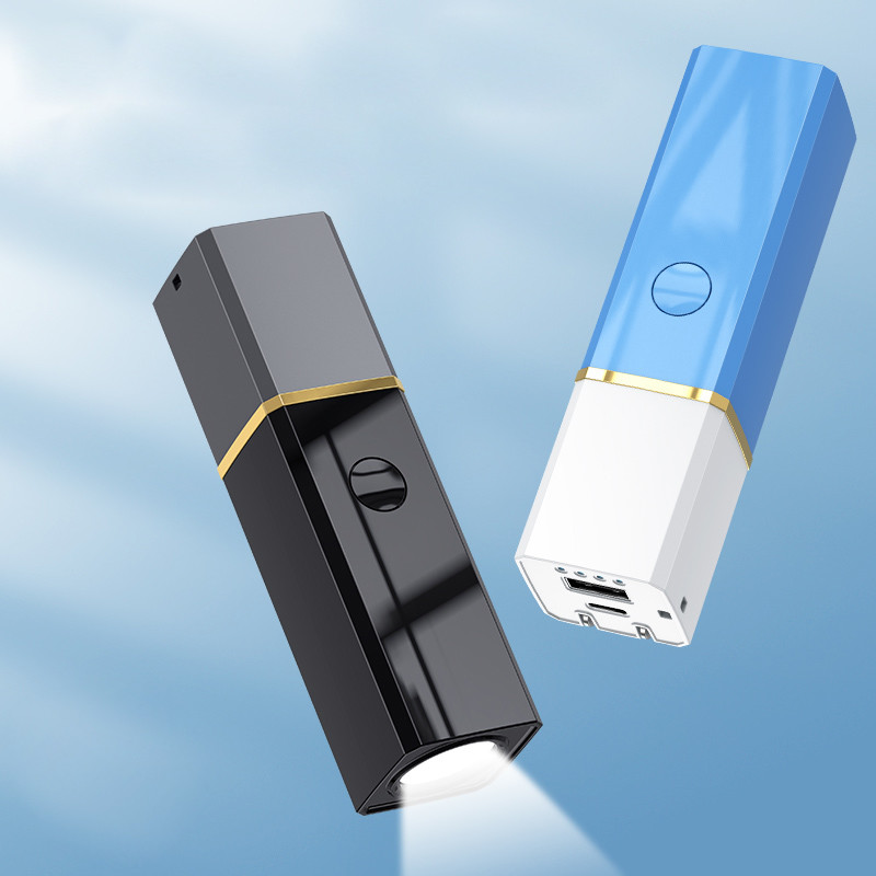 OEM Ultra Slim Multi Port Power Bank Travel Use 5000mAh OEM With Led Light