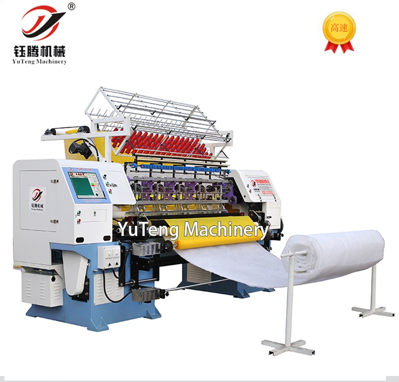 Computerized Shuttle Multi Needle Quilting Machine For Comforts