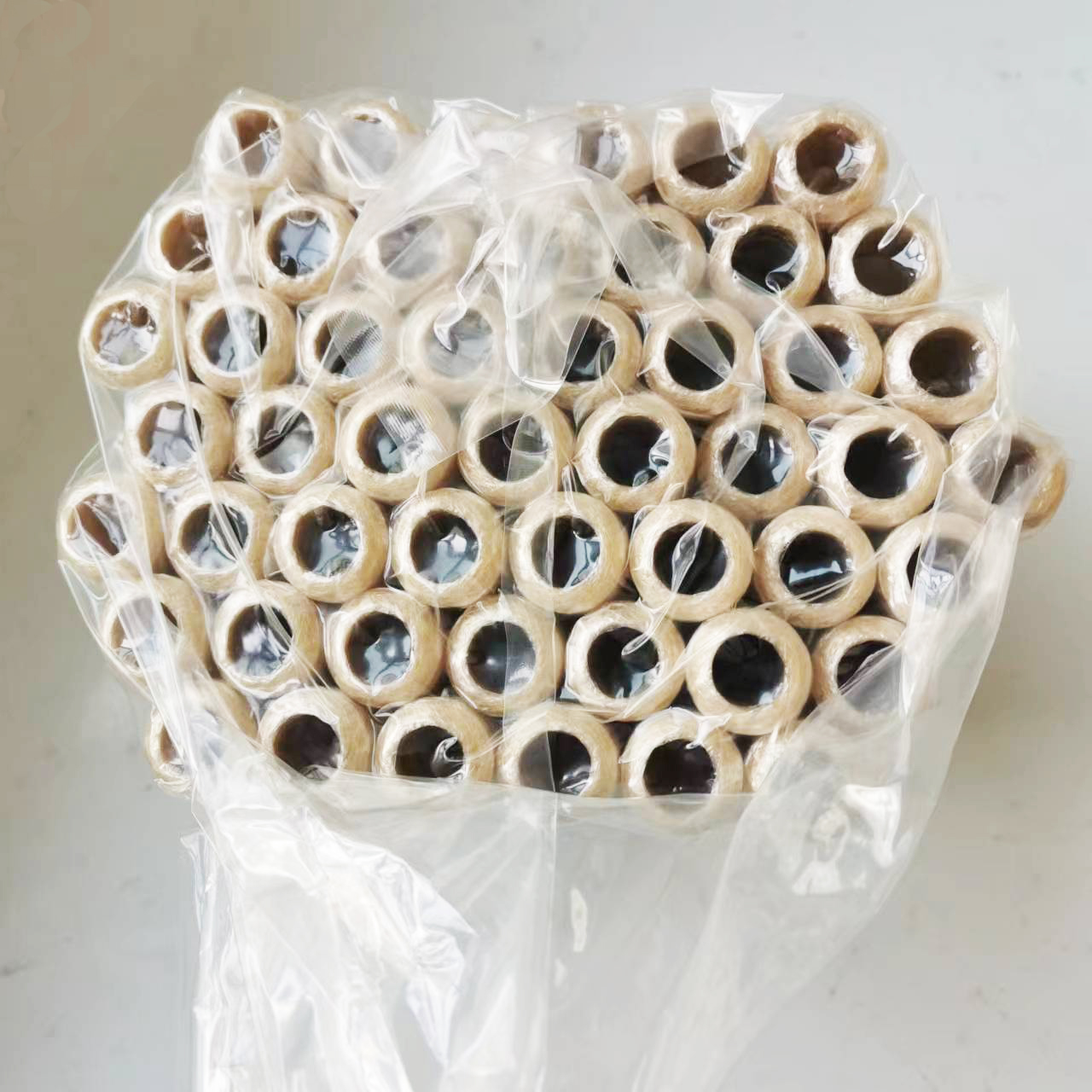 Hot Dog Sausage Packaging Enteric Coating Easy Peel Cellulose Natural Enteric Coating OEM Low Price Wholesale