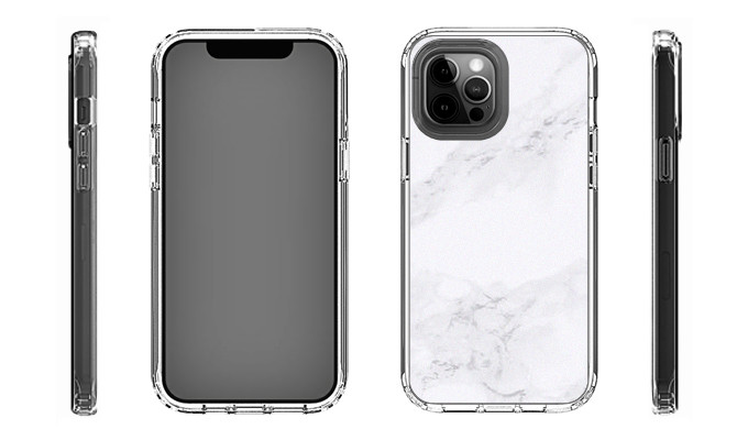 EPS Drop Protection Clear 6.7 Inch Bumper Phone Cases
