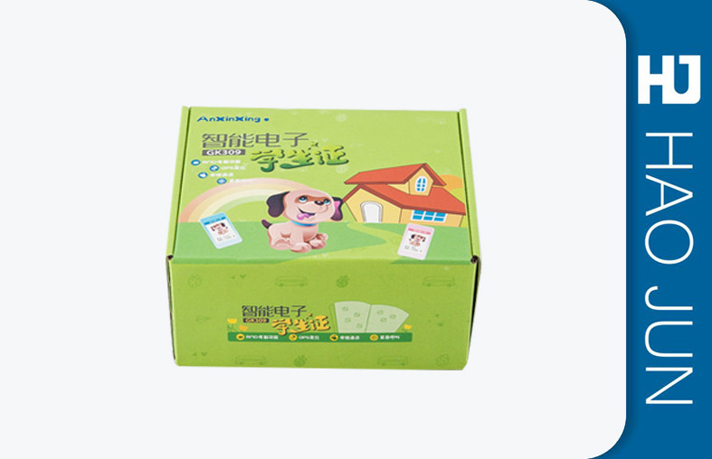 Brown Kraft Cardboard Food Boxes Plat Packed With 2mm Thickness Efluting Paper