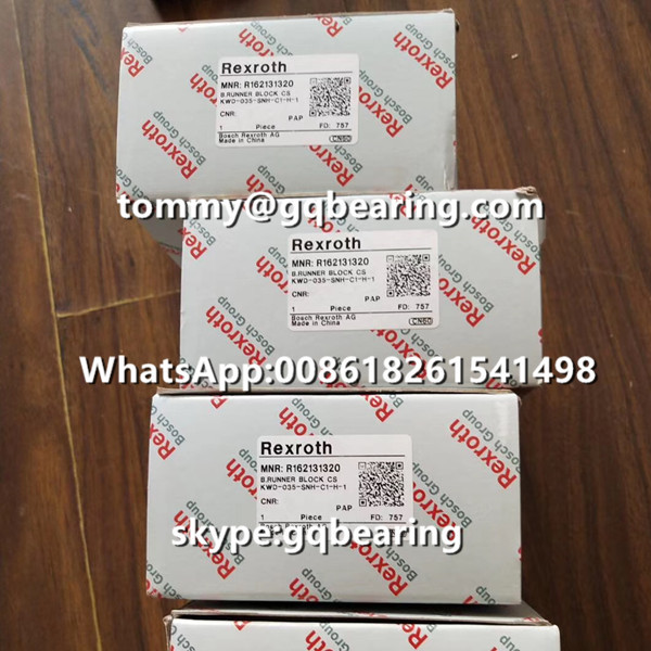 Rexroth R162131320 Steel Material NarrowType Standard Length High Height Linear Block