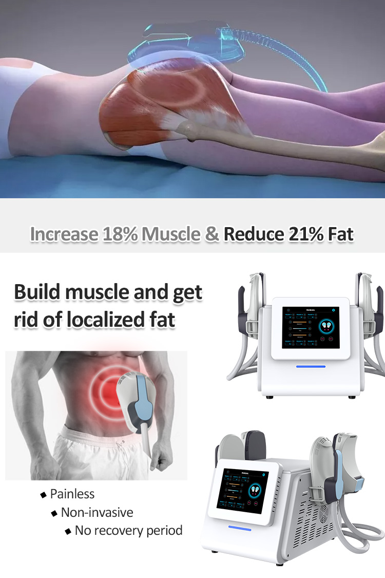 Body Shape S Shape Cavitation Muscle Building Electrical Machines 10.4in Screen ISO9001