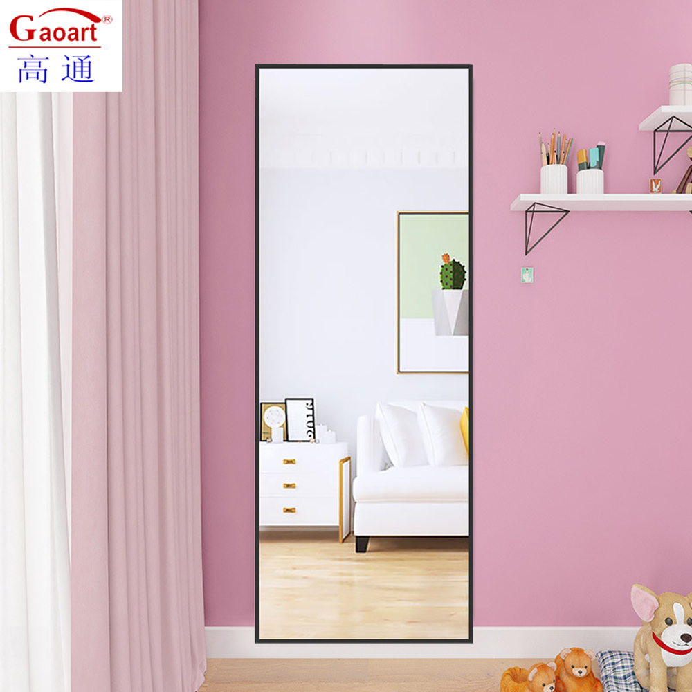 Nordic Style Arch Floor Mirror for Full Length Reflection in Living Room and Bathroom