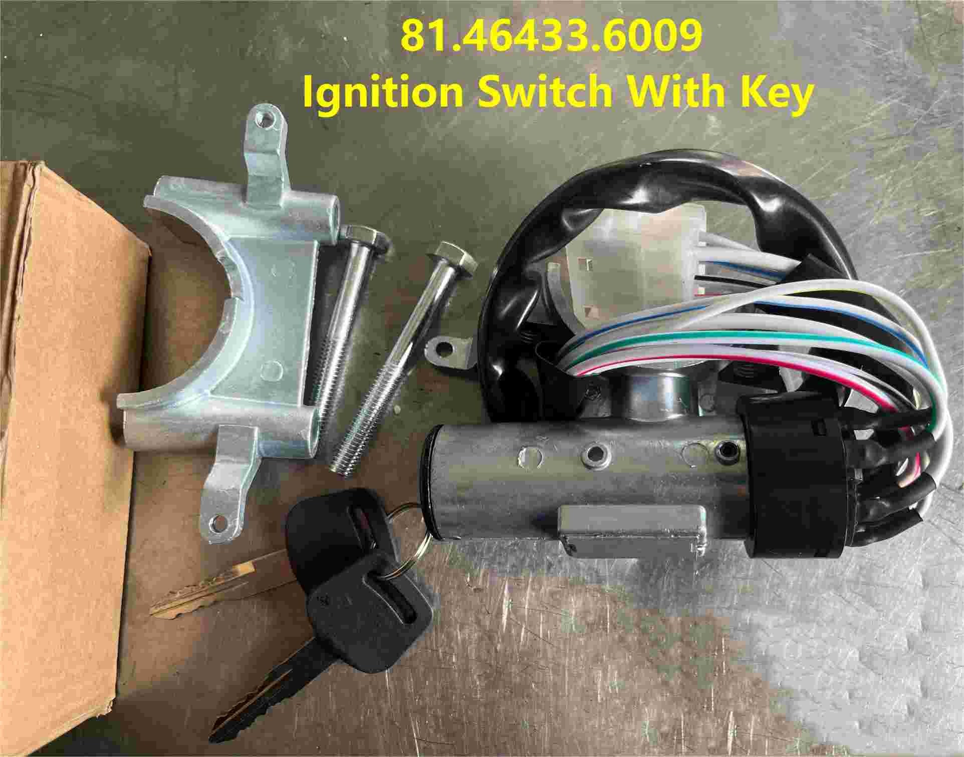81.46433.6009 Ignition Switch With Key Shacman Truck Parts