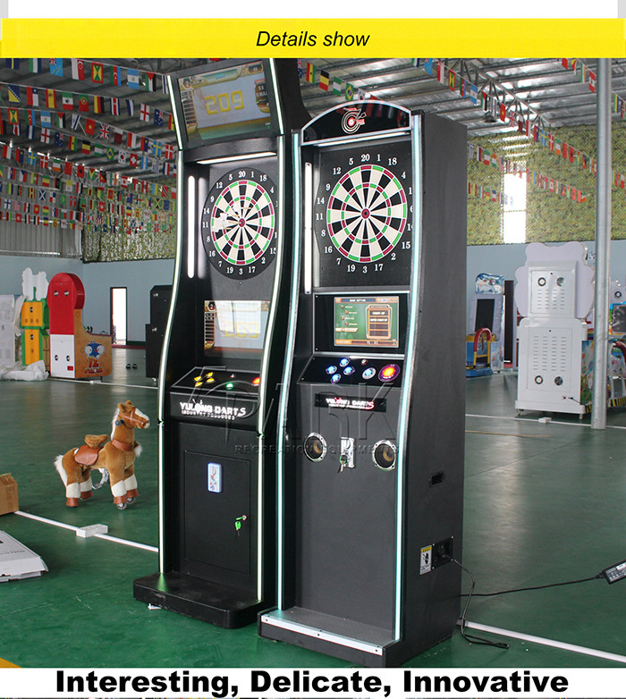 Entertainment Coin Operated Arcade Machines For Club / Electronic Dart Machine