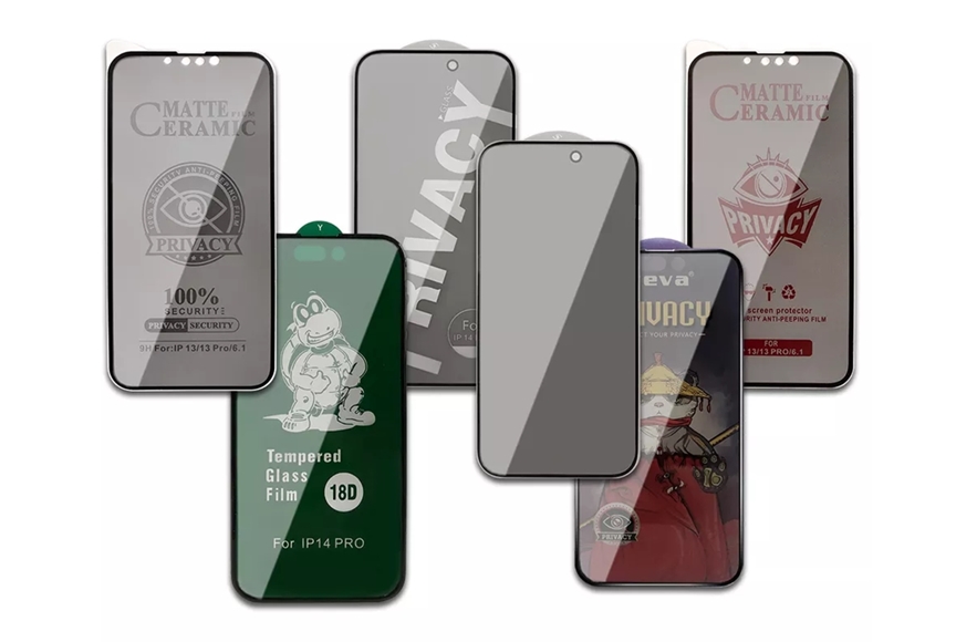 Anti SPY Privacy Screen Protector Silk Anti Fingerprint For MOTO G62 G82