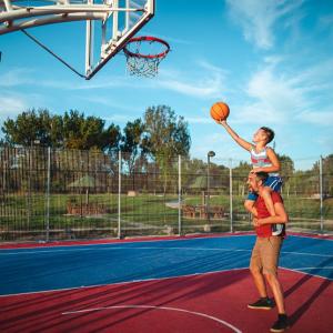 Buy cheap Silicon PU Acrylic Tennis Court Outdoor Eco Basketball Court Installation product