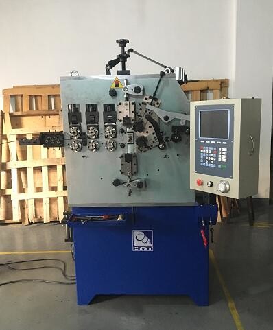6 Axis CNC Spring Coiling Machine For Mattress Furniture Soft Bed