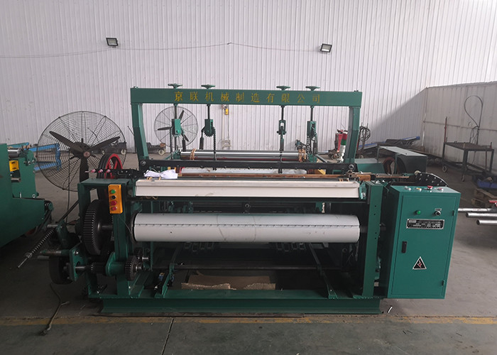Plain / Twill Woven Type Industrial Weaving Machine For Stainless Steel Wire
