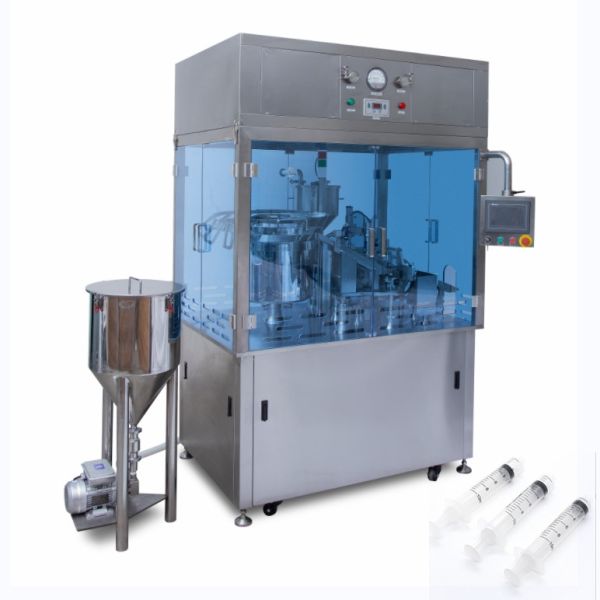 High Precision Plastic Syringe Pre Filled Filling Machine Efficient Automated