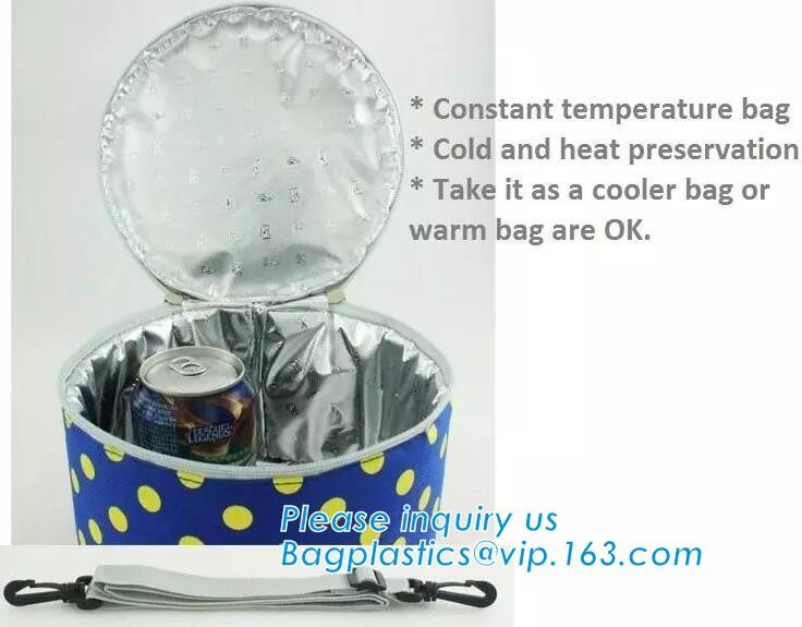 cooler bag waterproof oxford shoulder bag ice pack thermal picnic lunch box vehicle insulation bag for meal drinks pack