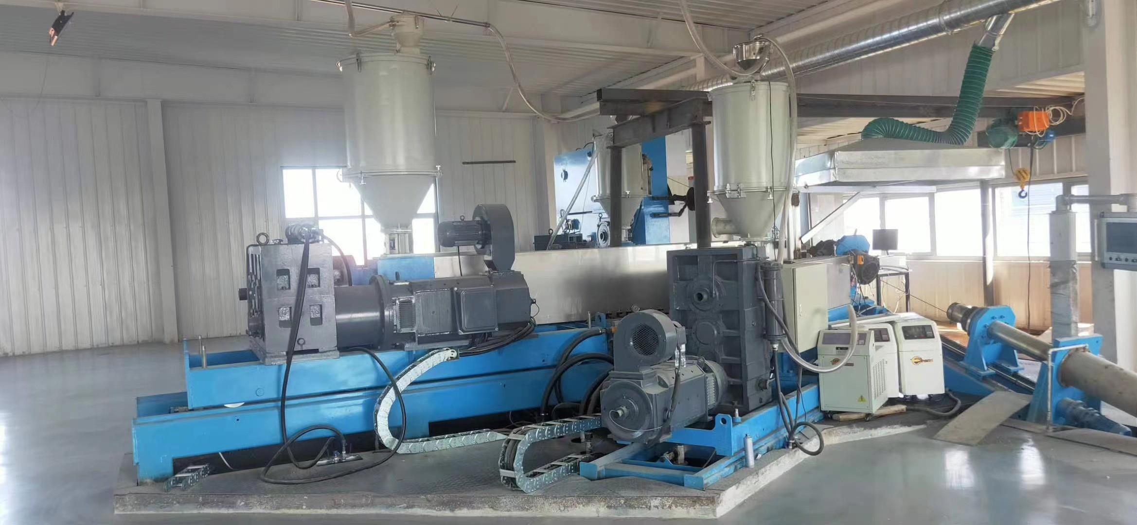 110Kv CCV Machine 3 Layer Co Extrusion Line For XLPE Cable / Power Cable 240 Square Mm