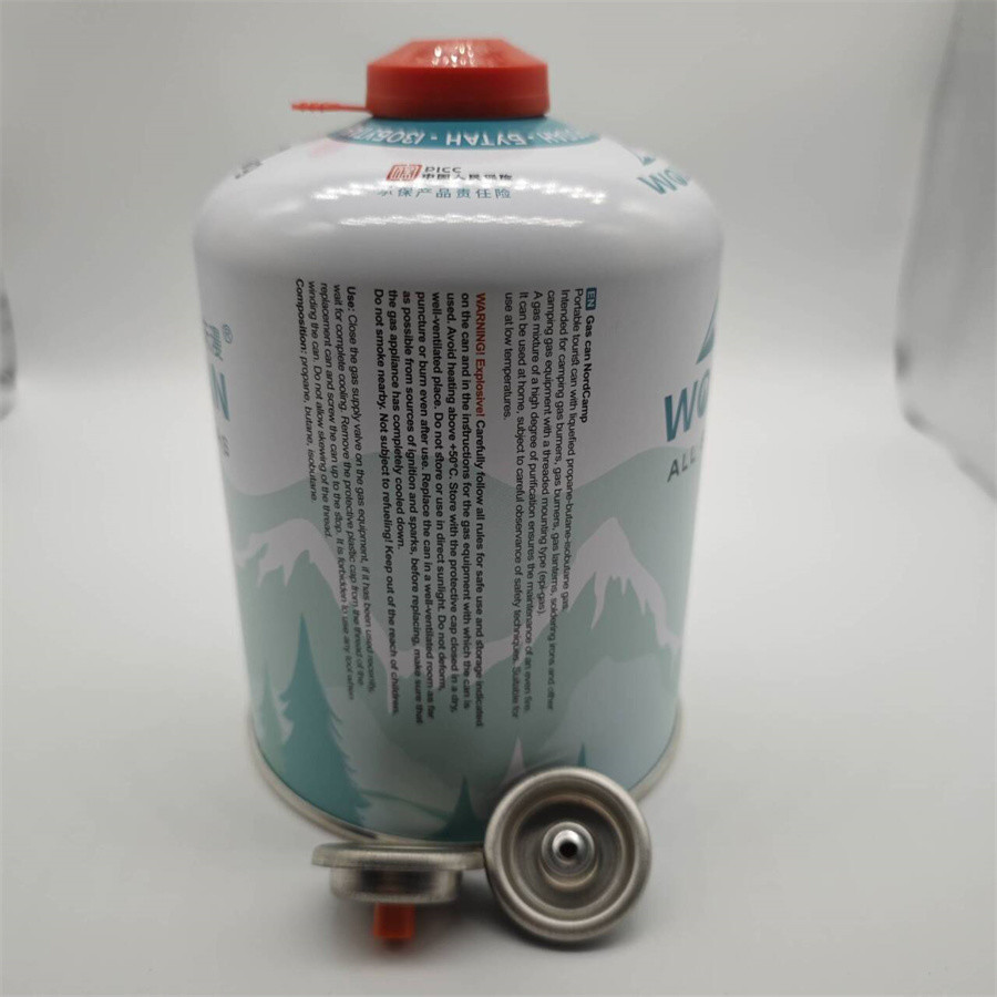 Versatile Cartridge Gas Tin Can Multi Purpose Use for Different Gases