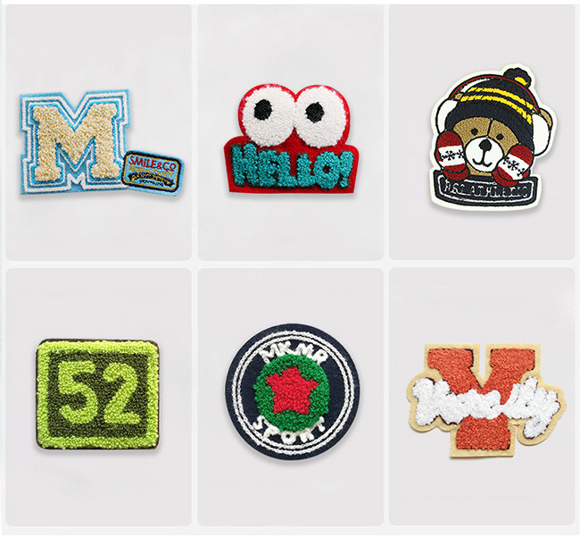 Brand Logo Custom Embroidered Sew On Patches For College Uniform OEM