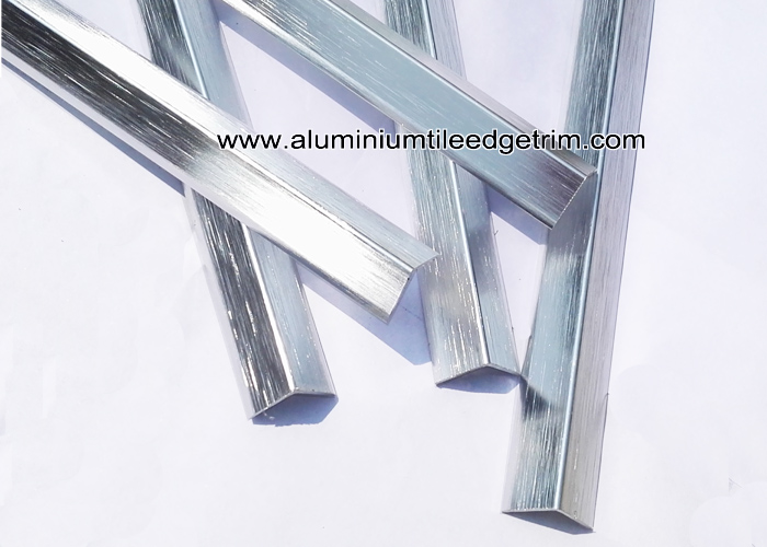 YF15 aluminum corner brace with hairline suface