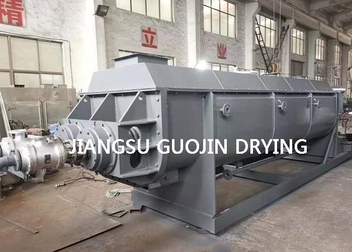 Continuous Hollow Blade Vacuum Paddle Dryer For Sludge Dewatering