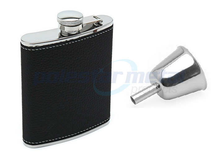 Polished Custom Metal Hardware 1-1/2" Stainless Steel Flask Funnel