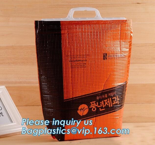 cooler bag waterproof oxford shoulder bag ice pack thermal picnic lunch box vehicle insulation bag for meal drinks pack
