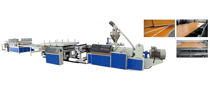 Building Material PVC Ceiling Wall Panel Making Machine Plastic Extruders Line