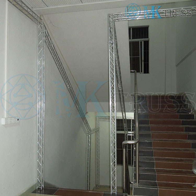 100mm Mini Lighting Frame Truss System with 5mm Braces and Aluminum 6061-T6 Material