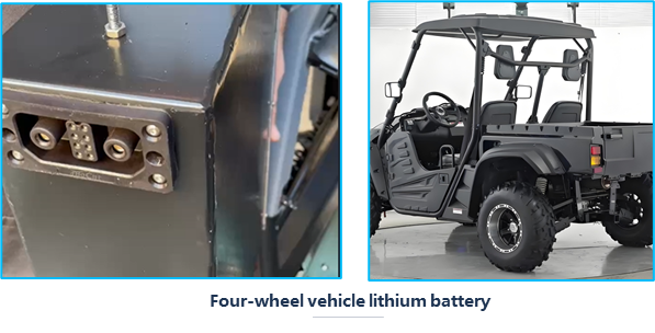 2+8P 100A 200A stackable high current energy storage connector for lithium battery packs