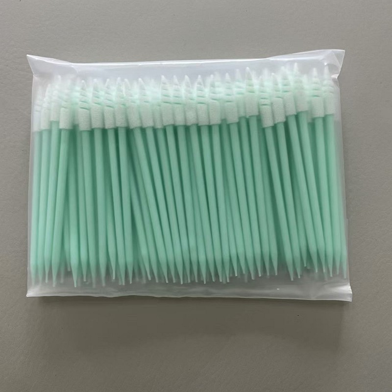 Professional TX751 Spiral Foam Tip Swabs Precision Gap Cleaners for Electronics Industrial Use