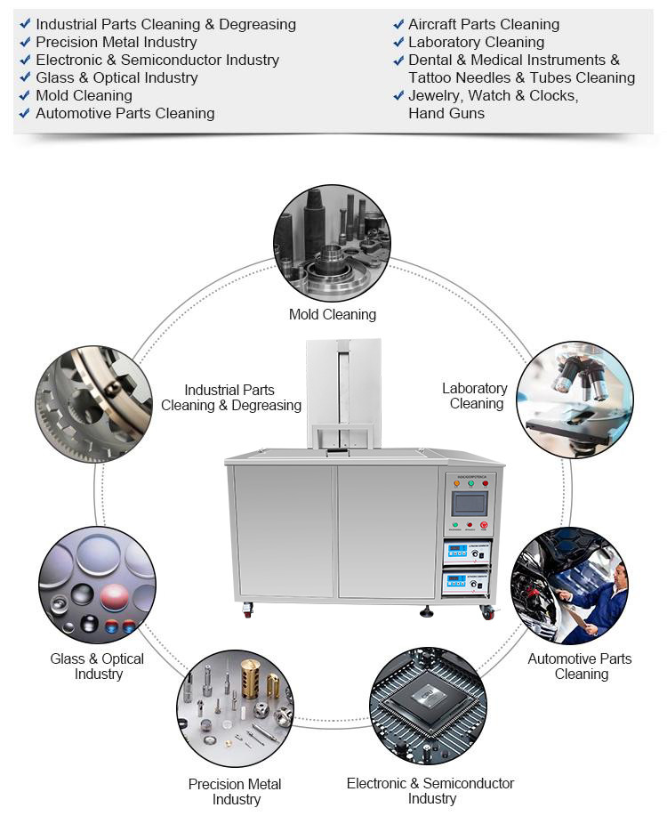 AC380V-400V 50 / 60Hz Industrial Ultrasonic Cleaner For Engine Block