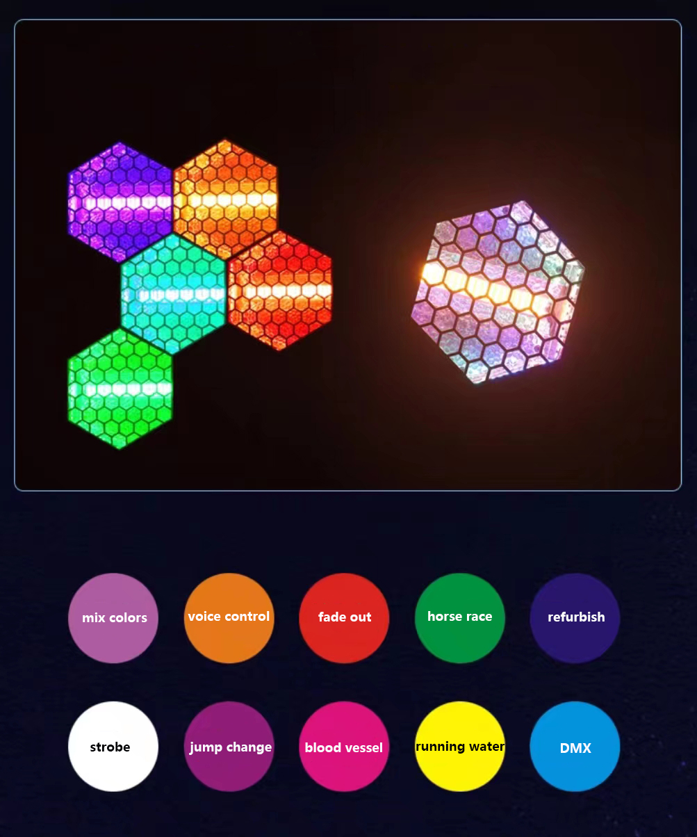 500W LED Wall Light 5000K For Indoor Night Bar Stage Disco Stage