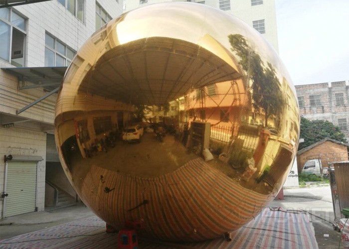 Large Inflatable Mirror Ball For Ceremonies / Festival Decoration