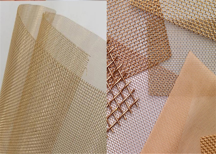 EMF Copper Wire Cloth Mesh 1m Phosphor Bronze Corrosion Resistance