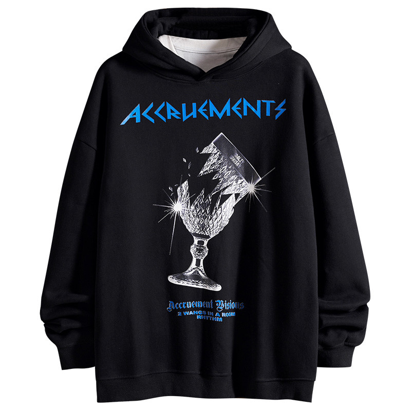 OBM Tide Brand Ins Abstinence Men Cool Hoodies 170-280GMS Minimalist