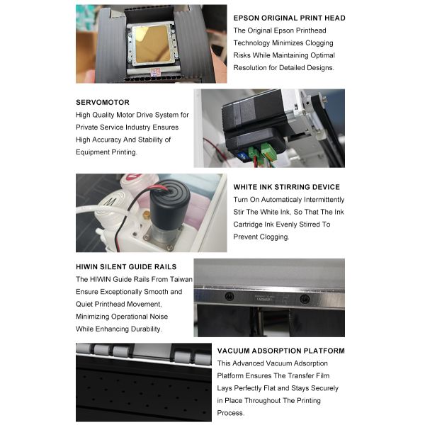 KECAI DTF Printer control panel