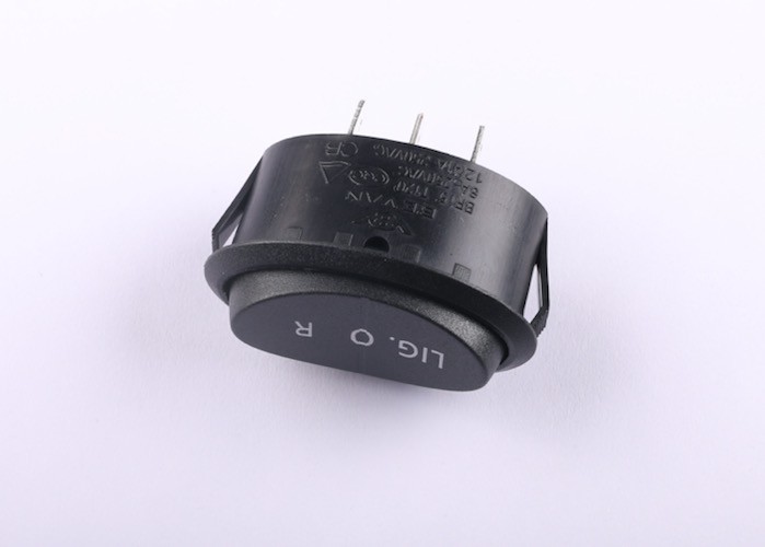 CE ROHS Approved Industrial Rocker Switch , Spdt Momentary Rocker Switch