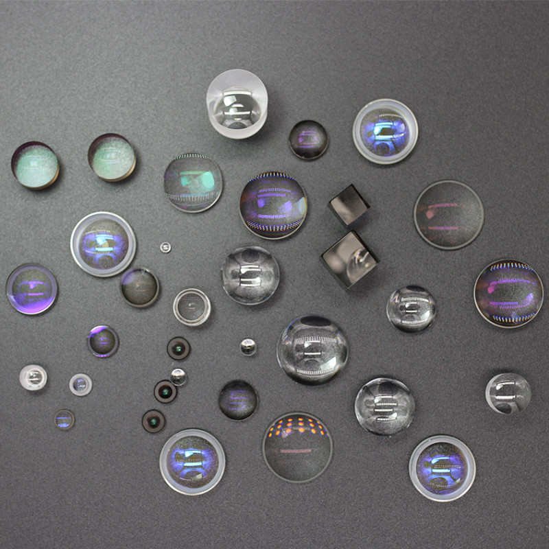 High Precision Balanced Abberration Optical Glass Coated Spherical Glass Half Ball Optical Lens