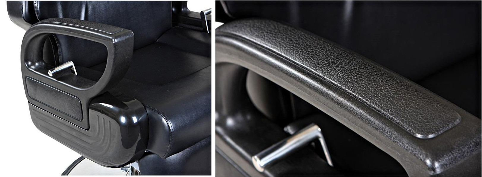 Custom All Purpose Salon Barber Chair 38" Height For Man , Pu Leather Materials