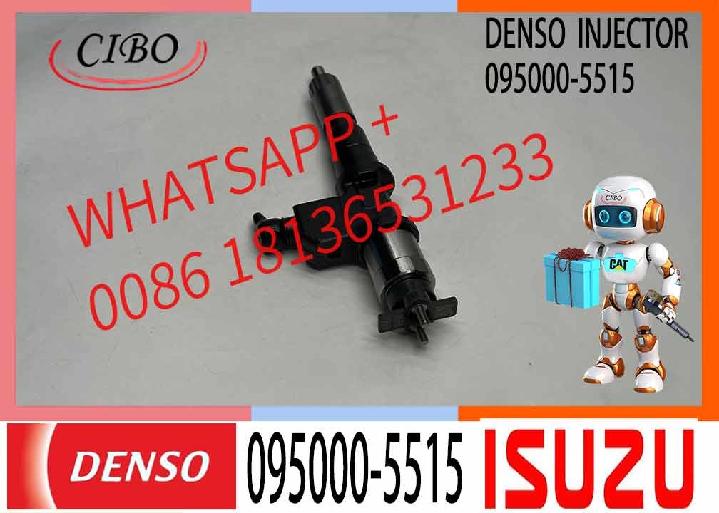 High Quality Common Rail Injector 095000-5515 095000-5516 095000-5517 for 6WF1 6WG1 Diesel Nozzle