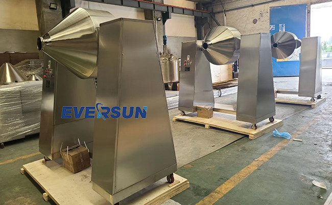 Noise ≤80dB Double Cone Blender For Powder Granule Mixing