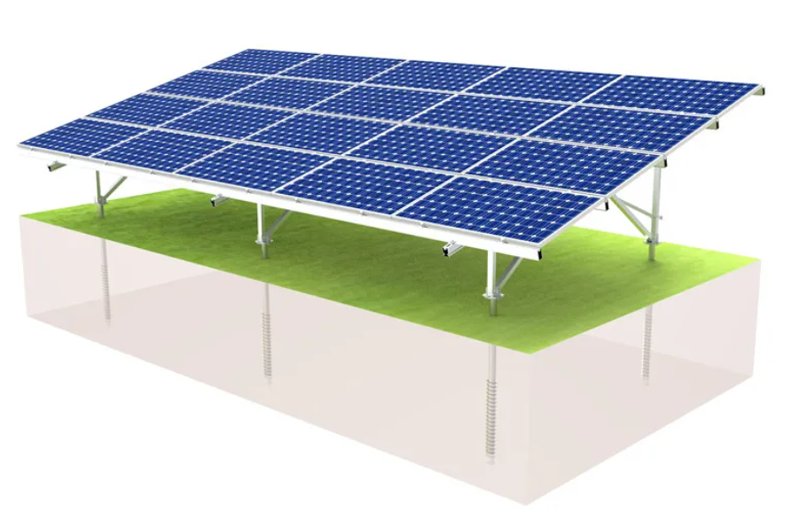 Spiral Pile Anchors Suitable For Solar Photovoltaic Power Stations