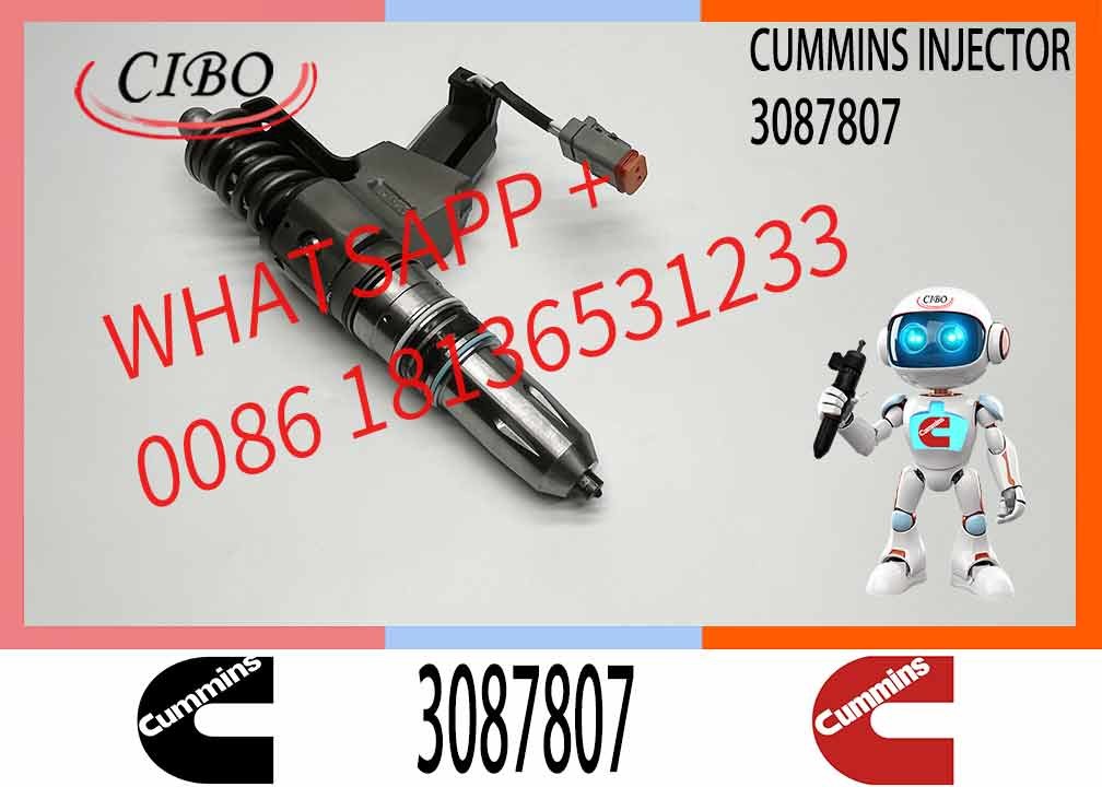 Diesel engine parts common rail fuel injector 3411764 3087733 3087807 for Cummins Engine N14