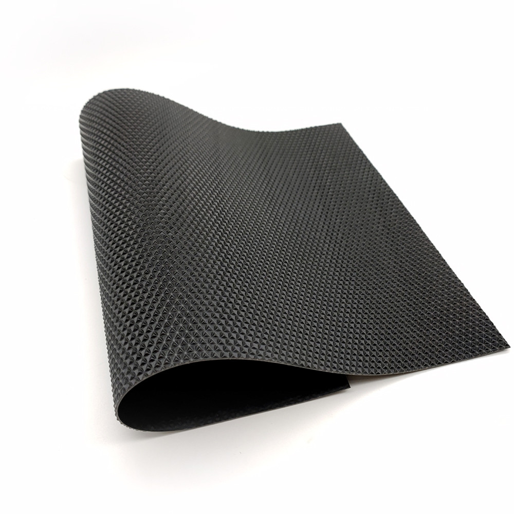 Waterproof Antiskid Black Pvc Floor Mat For Garage Floor