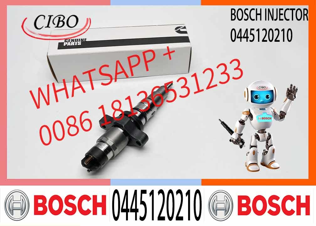 Fuel Injection Diesel Fuel Injector 0445120210 Elect 0 445 120 209 Diesel Fuel Injector 0445 120 209 0445120209 For Car