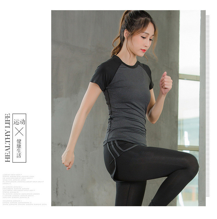 Sexy New Style Profession Fitness Vest Running Short Sleeve T-Shirt