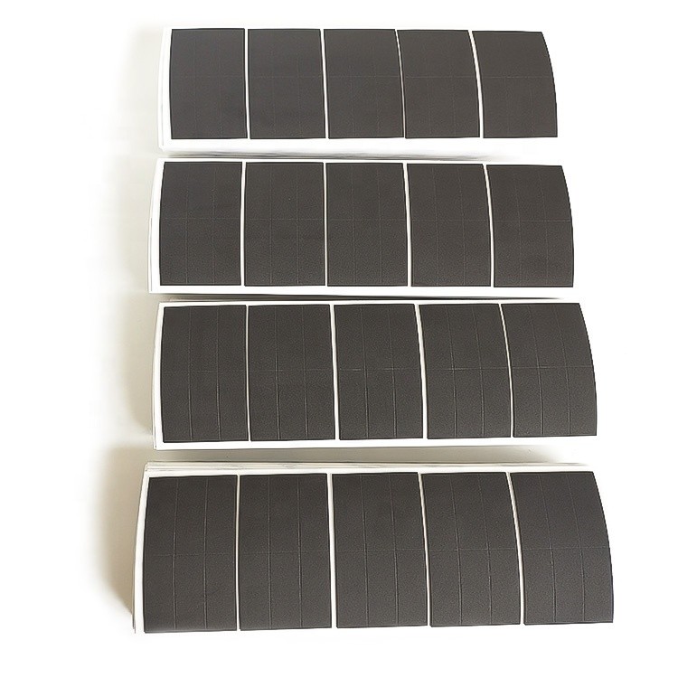 Rogers Foam 4701-30-15250-04 Black PU Foam With Adhesive Die Cutting