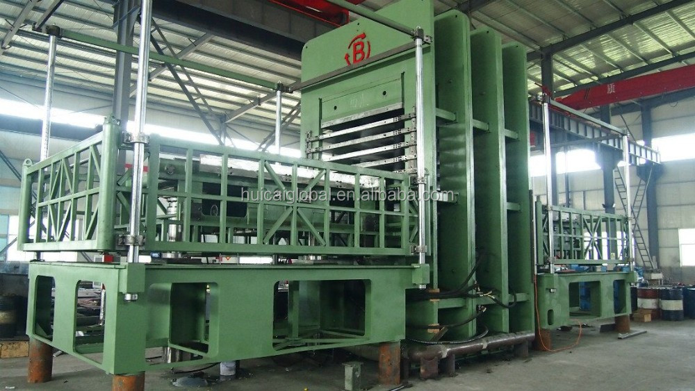 Rubber Mat Vulcanizing Press Machine for Making Rubber Mats in Various Colors