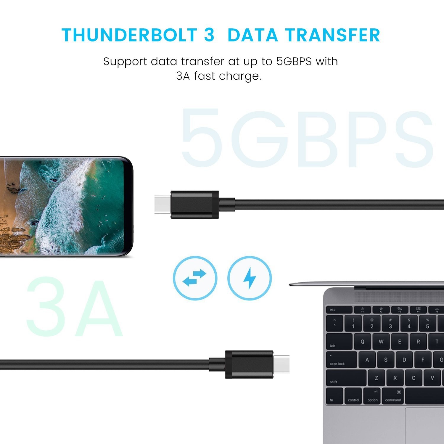 Aluminum Type C Adapter with Port Gigabit Ethernet Port USBC Power Delivery 2 USB 3.0 Ports SD Card Reader for mac