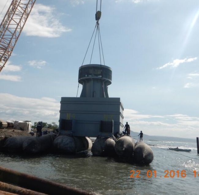 Floating Marine Salvage Airbags Natural Rubber Rescue Ship Launching