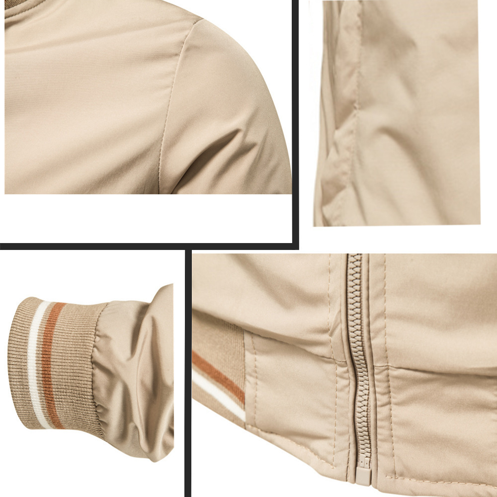 Men Cheap Fashion Jacket Light Weight Jacket Windbreaker Custom Plus Size Men's Jackets Men's Clothing Canvas Fabric Northface
