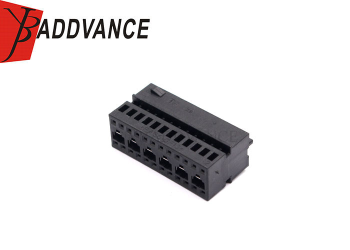 24 Pin 284225-2 Black Female Tyco AMP Automotive Connector Housing For Car