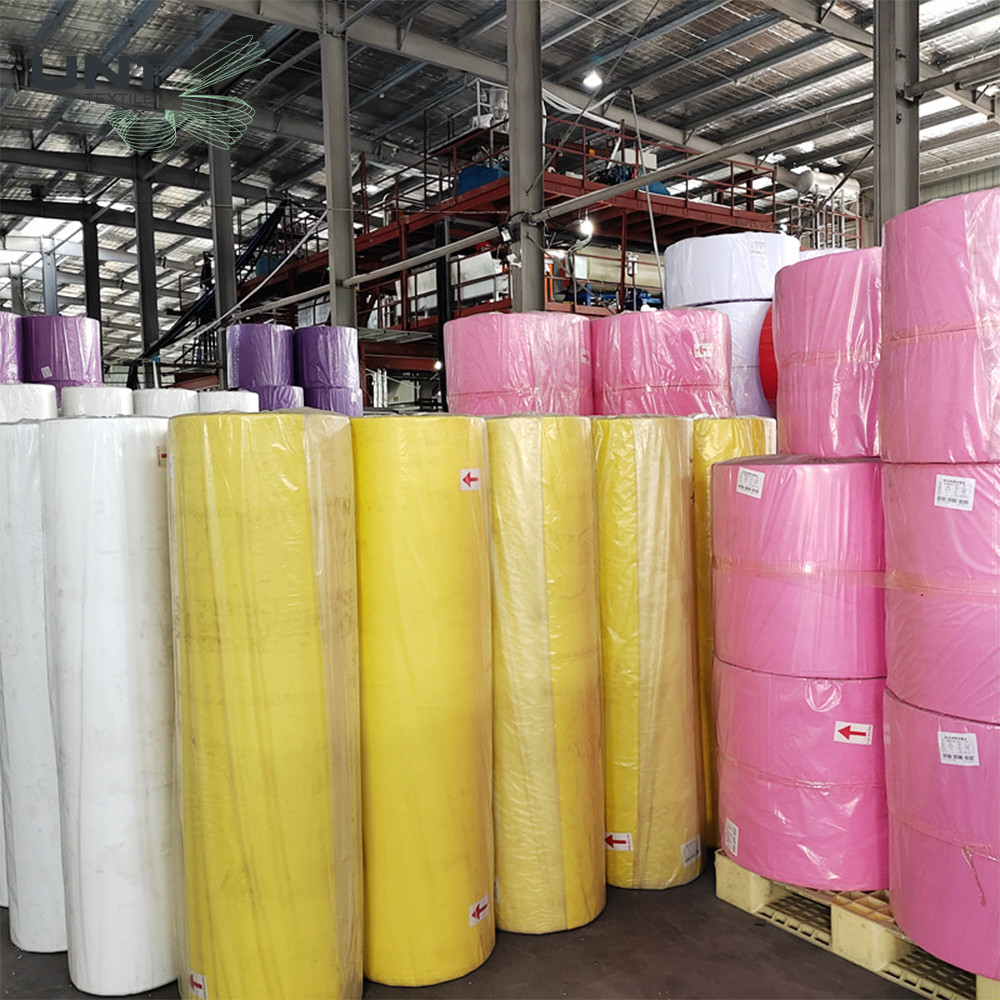 18 - 135gsm Household PP Spunbond Non Woven Fabric Custom Colour Eco Friendly